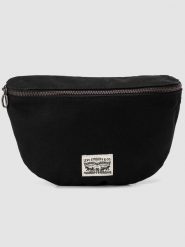 Levi's Saszetka w kolorze czarnym - 27 x 18 x 2,5 cm rozmiar: onesize. Czarne nerki i saszetki damskie Levi's, bez wzorów, z bawełny. Za 106.38 zł.