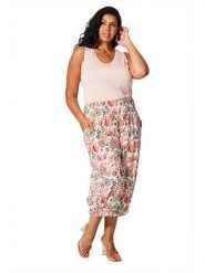 Aller Simplement Spodnie w kolorze białym ze wzorem rozmiar: 42/44. Białe spodnie materiałowe damskie Aller Simplement, bez wzorów, z materiału. Za 56.99 zł.