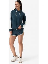 Super.natural Szorty dresowe "Biarritz" w kolorze morskim rozmiar: M. Zielone szorty damskie super.natural, bez wzorów, z dresówki. Za 132.95 zł.