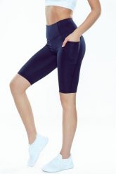 Legginsy do biegania damskie Rough Radical Alfa Shorts. Czarne legginsy damskie ROUGH RADICAL, l, bez wzorów, z dzianiny. Za 79.90 zł.