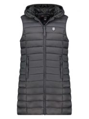 Canadian Peak Kamizelka pikowana "Vakitaleak" w kolorze antracytowym rozmiar: XXL. Czarne kamizelki damskie Canadian Peak, xxl, bez wzorów, bez kaptura. Za 113.99 zł.