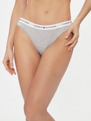Tommy Hilfiger Figi klasyczne UW0UW03836 Szary. Szare figi Tommy Hilfiger, bez wzorów, z bawełny. Za 79.99 zł.