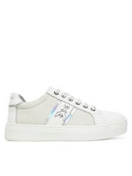 Patrizia Pepe Sneakersy PPJ301.30 S Biały. Białe buty sportowe dziewczęce Patrizia Pepe, ze skóry, bez zapięcia. Za 309.99 zł.
