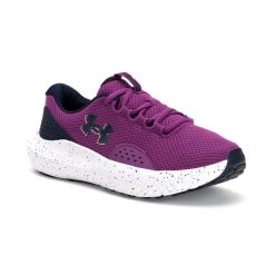 Buty do biegania damskie Under Armour Charged Surge 4. Fioletowe obuwie sportowe damskie Under Armour, bez zapięcia, do biegania. Za 175.99 zł.