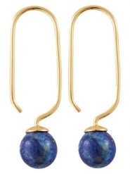 Design Letters Pozłacane kolczyki rozmiar: onesize. Niebieskie kolczyki damskie Design Letters, pozłacane. Za 291.51 zł.