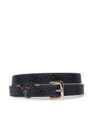 Guess Pasek BW9486 P6420 Czarny. Czarne paski damskie Guess, z aplikacjami, ze skóry. Za 194.99 zł.
