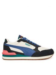 Puma Sneakersy ST Runner v4 L Retro run 402669 02 Beżowy. Brązowe obuwie sportowe damskie Puma, z materiału, bez zapięcia. Za 219.99 zł.