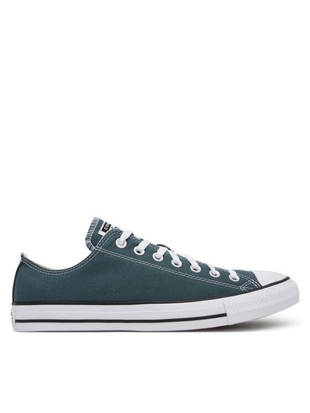 Converse Trampki Chuck Taylor All Star A10537C Zielony. Zielone trampki damskie Converse, bez wzorów, z materiału, bez zapięcia. Za 209.99 zł.