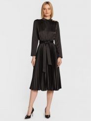 Nissa Sukienka koktajlowa RC13376 Czarny Regular Fit. Czarne sukienki damskie Nissa, bez wzorów, z syntetyku, wizytowe, bez ramiączek. Za 1,249.00 zł.