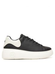 Armani Exchange Sneakersy XW002149 AF19528 MC024 Czarny. Czarne obuwie sportowe damskie Armani Exchange, ze skóry, bez zapięcia. Za 829.99 zł.