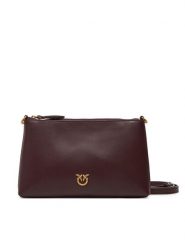 PINKO Torebka Flat Horizontal Mini PE 25 PCPL 104277 A0F1 Fioletowy. Fioletowe listonoszki damskie Pinko, bez wzorów, ze skóry, bez dodatków. Za 379.99 zł.