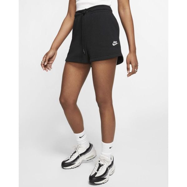 Krótkie Spodenki Sportowe Damskie Nike Essential Czarny. Białe spodenki sportowe damskie Nike, bez wzorów, do piłki nożnej. Za 233.00 zł.