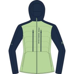 Damska kurtka narciarska Silvini Asprino. Zielone kurtki damskie Silvini, bez wzorów, bez kaptura. W wyprzedaży za 703.50 zł.