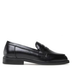 Lordsy ONLY Shoes. Czarne półbuty damskie ONLY SHOES, bez wzorów, bez obcasa, bez zapięcia. Za 139.99 zł.
