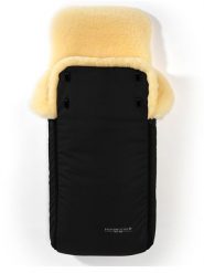 Hofbrucker Śpiworek "Luxus" w kolorze czarnym - 95 x 34 cm rozmiar: onesize. Czarne akcesoria do wózków Hofbrucker. Za 680.85 zł.
