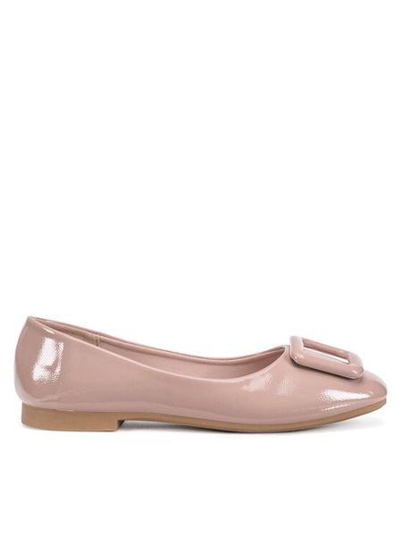 Clara Barson Baleriny WFA3513-1 Beżowy. Brązowe balerinki damskie Clara Barson, bez wzorów, z materiału. Za 69.99 zł.