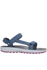 Sandały trekkingowe damskie Super Hike Leather Women. Niebieskie sandały damskie Lizard, bez wzorów, ze skóry, bez obcasa, bez zapięcia. Za 579.99 zł.