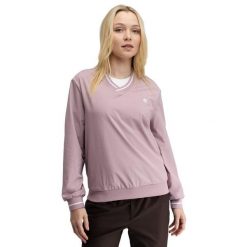 Damska przeciwwiatrowa bluza golfowa Siroko Stinger-W Pink. Czerwone bluzy damskie SIROKO, bez wzorów, prążkowane, bez kaptura. Za 211.00 zł.