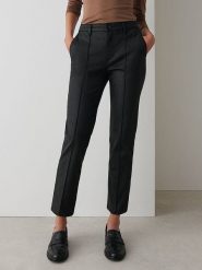 OPUS Spodnie w kolorze czarnym rozmiar: 42/L28. Czarne spodnie materiałowe damskie Opus, bez wzorów, z materiału. Za 173.99 zł.