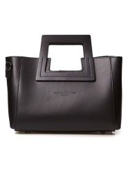 Maison héritage PARIS Skórzana torebka "Jini" w kolorze czarnym - 30 x 22 x 10 cm rozmiar: onesize. Czarne torebki klasyczne damskie maison héritage PARIS, z materiału, bez dodatków. Za 347.99 zł.