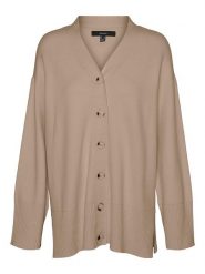 Vero Moda Kardigan w kolorze beżowym rozmiar: XS. Brązowe kardigany damskie Vero Moda, xs, bez wzorów. Za 57.06 zł.