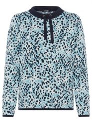 Olsen Sweter w kolorze turkusowym rozmiar: 44. Niebieskie swetry klasyczne damskie Olsen, bez kołnierzyka. Za 117.99 zł.