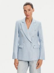 Gaudi Marynarka 511FD35008 Błękitny Regular Fit. Niebieskie marynarki i żakiety damskie Gaudi, bez wzorów, z wiskozy. Za 549.99 zł.