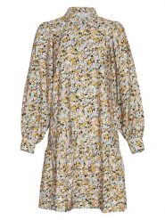 MOSS COPENHAGEN Sukienka "Minetta" ze wzorem rozmiar: M. Zielone sukienki damskie Moss Copenhagen, bez wzorów, z wiskozy, klasyczne, bez ramiączek. Za 127.95 zł.