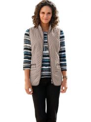 WITT WEIDEN Kamizelka w kolorze beżowym rozmiar: 54. Brązowe kamizelki damskie WITT WEIDEN, bez wzorów, bez kaptura. Za 56.99 zł.