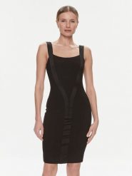 Marciano Guess Sukienka koktajlowa Karen 4RGK13 6869Z Czarny Bodycon Fit. Czarne sukienki damskie Marciano Guess, z aplikacjami, z syntetyku, wizytowe, bez ramiączek. Za 479.99 zł.