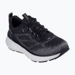 Buty damskie SKECHERS Edgeride Power Flow. Czarne obuwie sportowe casual damskie Skechers, bez zapięcia. Za 249.99 zł.