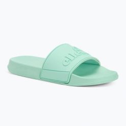 Klapki damskie Ellesse Eric. Zielone klapki damskie Ellesse, bez wzorów, z materiału, bez obcasa, bez zapięcia. Za 52.99 zł.