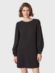 Liu Jo Sukienka codzienna WF2337 T4229 Czarny Regular Fit. Czarne sukienki damskie Liu Jo, bez wzorów, z syntetyku, bez ramiączek. Za 829.99 zł.