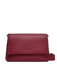 MICHAEL Michael Kors Torebka 30T5G8ZM1L Bordowy. Czerwone listonoszki damskie MICHAEL Michael Kors, bez wzorów, ze skóry, bez dodatków. Za 679.99 zł.