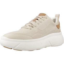 Tenisówki Geox Model D Nebula 2.0 X Kolor Beżowy. Brązowe obuwie sportowe damskie Geox, z tkaniny, bez zapięcia, tenisowe. Za 479.99 zł.