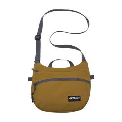 Torba miejska Gramicci Cordura Shoulder Bag - tan. Brązowe torby sportowe Gramicci, bez wzorów. Za 203.99 zł.