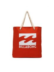 Billabong Torebka BLB-B-001-07 Pomarańczowy. Brązowe shopper bag Billabong, bez wzorów, z materiału, bez dodatków. Za 99.99 zł.