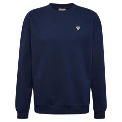 Bluza Hummel Bee. Niebieskie bluzy damskie Hummel, bez wzorów, bez kaptura. Za 251.00 zł.