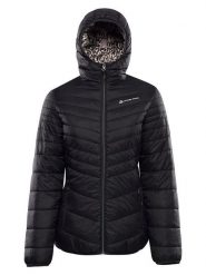 Alpine Pro Dwustronna kurtka pikowana "Eroma" w kolorze czarno-beżowym rozmiar: S. Brązowe kurtki damskie Alpine Pro, s, bez wzorów, bez kaptura. Za 300.08 zł.