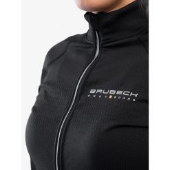 Bluza dresowa termoaktywna rozpinana damska Brubeck Athletic. Czarne bluzy damskie Brubeck, l, bez wzorów, z dresówki, bez kaptura. Za 239.99 zł.