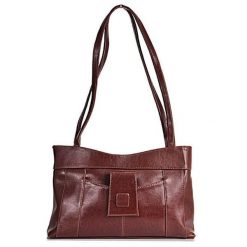 Torebka skórzana damska DAN-A T54 koniakowa. Torebki klasyczne damskie DAN-A, ze skóry, bez dodatków. Za 359.99 zł.