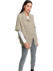 Heine Kardigan w kolorze beżowym rozmiar: 48/50. Brązowe kardigany damskie Heine, bez wzorów, z wełny. Za 105.14 zł.