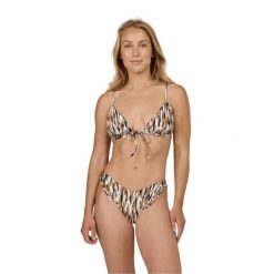 Damski 2-częściowy kostium kąpielowy Salty Crew Dreamspot Tri Top. Brązowe bikini SALTY CREW, bez wzorów. Za 274.00 zł.