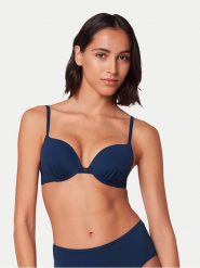 Triumph Góra od bikini Summer Mix & Match 10214740 Granatowy. Niebieskie bikini Triumph, bez wzorów, z syntetyku. Za 91.80 zł.
