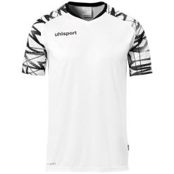 Koszulka Uhlsport Goal 25. Białe koszulki damskie Uhlsport, l, bez wzorów, bez kołnierzyka, bez ramiączek. Za 191.50 zł.