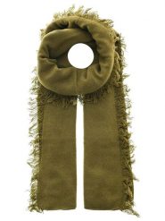 Zwillingsherz Szal w kolorze khaki - 190 x 75 cm rozmiar: onesize. Brązowe szaliki damskie Zwillingsherz, bez wzorów, z kaszmiru. Za 361.02 zł.