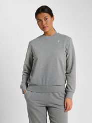 Bluza damska Hummel Pulse. Szare bluzy damskie Hummel, s, bez wzorów, z bawełny, bez kaptura. Za 236.00 zł.