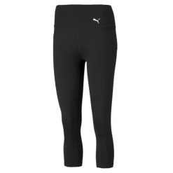 Legginsy damskie Puma 3/4 Train Favorite Forever High Waist. Czarne legginsy damskie Puma, s, bez wzorów. Za 139.00 zł.