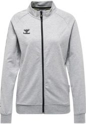 Damska bawełniana bluza dresowa zapinana na zamek Hummel Move Grid. Szare bluzy damskie Hummel, na wiosnę, xs, bez wzorów, z bawełny, z kapturem. Za 223.70 zł.