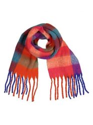 Pieces Szal ze wzorem rozmiar: onesize. Szaliki damskie Pieces, bez wzorów, z materiału. Za 60.99 zł.